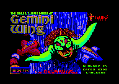 Gemini Wing for the Amstrad CPC