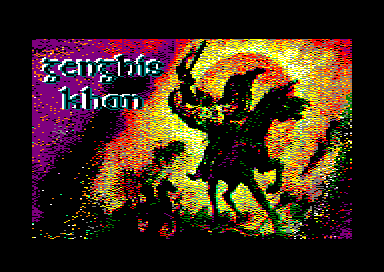 Ghengis Kahn for the Amstrad CPC