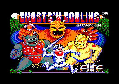Ghosts N Goblins for the Amstrad CPC