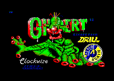 Gilbert : Escape from Drill for the Amstrad CPC
