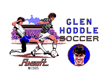 Glen Hoddle Soccer for the Amstrad CPC