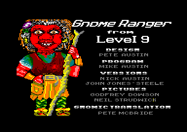 Gnome Ranger for the Amstrad CPC