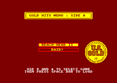 Gold Hits for the Amstrad CPC