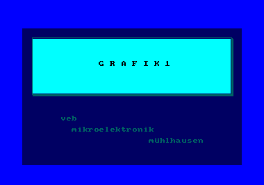 Grafik 1 for the Amstrad CPC