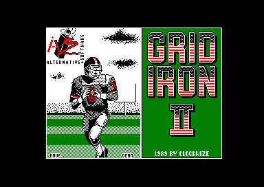 Grid Iron 2 for the Amstrad CPC