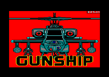 Gunship for the Amstrad CPC