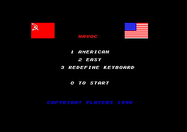 Havoc for the Amstrad CPC