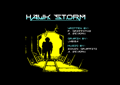 Hawk Storm for the Amstrad CPC