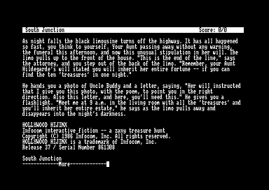 Hollywood Hijinx for the Amstrad CPC