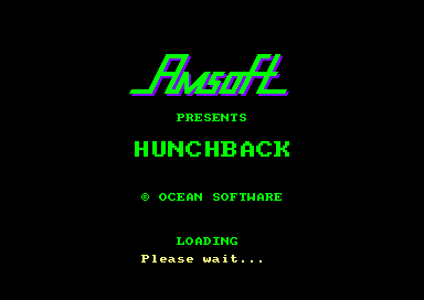 Hunchback for the Amstrad CPC