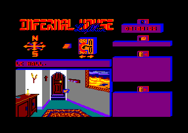 Infernal House for the Amstrad CPC