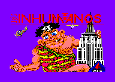 Los Inhumanos for the Amstrad CPC