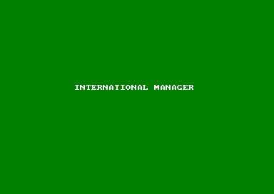 International Manager for the Amstrad CPC