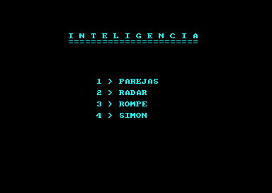 Inteligencia for the Amstrad CPC
