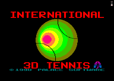 International 3D Tennis for the Amstrad CPC