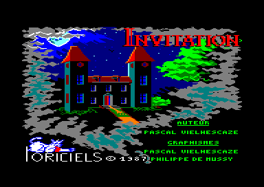 Invitation for the Amstrad CPC