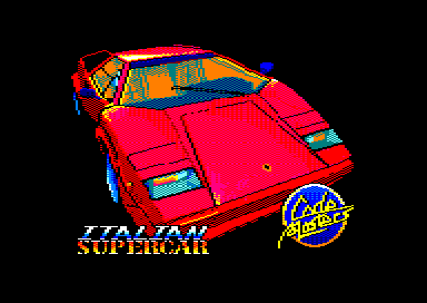 Italian Supercar for the Amstrad CPC