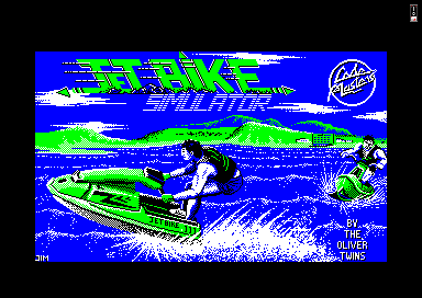 Jet Bike Simulator for the Amstrad CPC