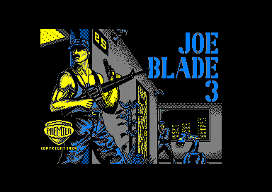 Joe Blade 3 for the Amstrad CPC