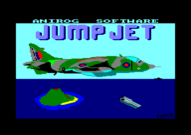 Jump Jet for the Amstrad CPC