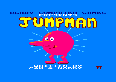 Jumpman for the Amstrad CPC