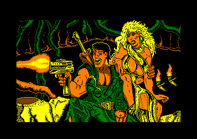 Jungle Warrior for the Amstrad CPC