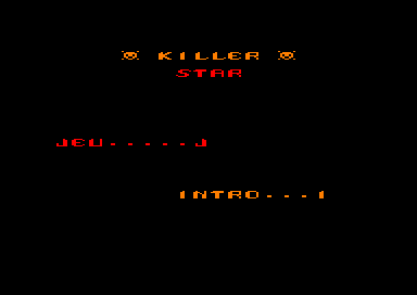 Killer Star for the Amstrad CPC