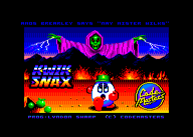 Kwik Snax for the Amstrad CPC