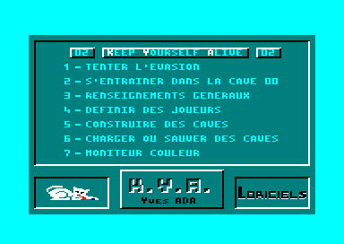 Keep Yourself Alive for the Amstrad CPC