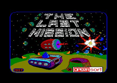 Last Mission : The for the Amstrad CPC