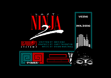 Last Ninja 2 for the Amstrad CPC