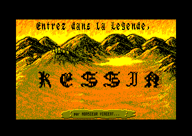 La Legende De Kessin for the Amstrad CPC
