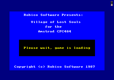 Village of the Lost Souls : The for the Amstrad CPC