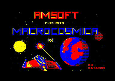 Macrocosmica for the Amstrad CPC