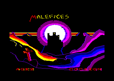 Malefices for the Amstrad CPC