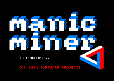 Manic Miner for the Amstrad CPC