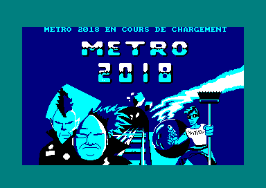 Metro 2018 for the Amstrad CPC