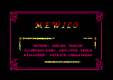Mewilo for the Amstrad CPC