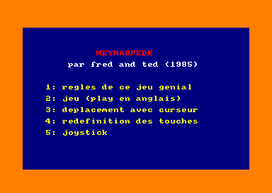 Meynaupede for the Amstrad CPC