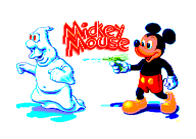 Mickey Mouse for the Amstrad CPC