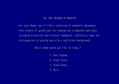 Microbad Anglais for the Amstrad CPC