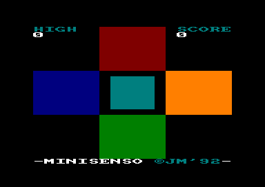 Minisenso for the Amstrad CPC