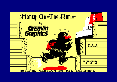 Monty on the Run for the Amstrad CPC