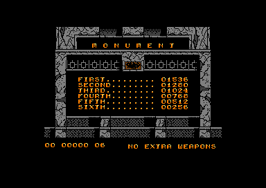 Monument for the Amstrad CPC