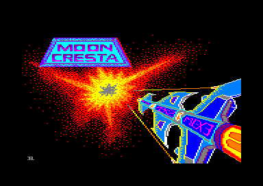 Moon Cresta for the Amstrad CPC