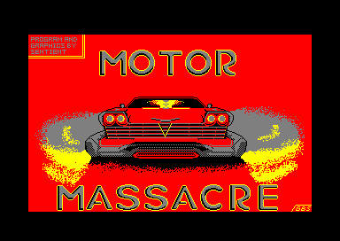 Motor Massacre for the Amstrad CPC