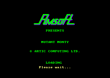 Mutant Monty for the Amstrad CPC