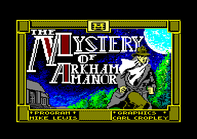 Mystery of Arkham Manor : The for the Amstrad CPC