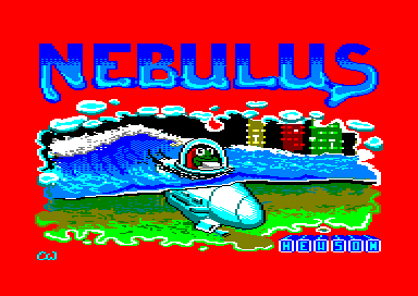 Nebulus for the Amstrad CPC