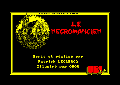 Le Necromancien for the Amstrad CPC
